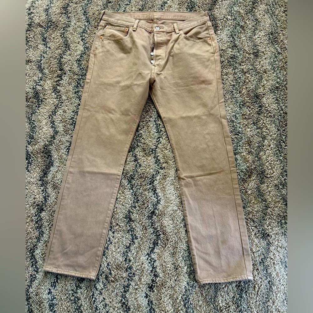 Levi's Gray 501 Jeans water less